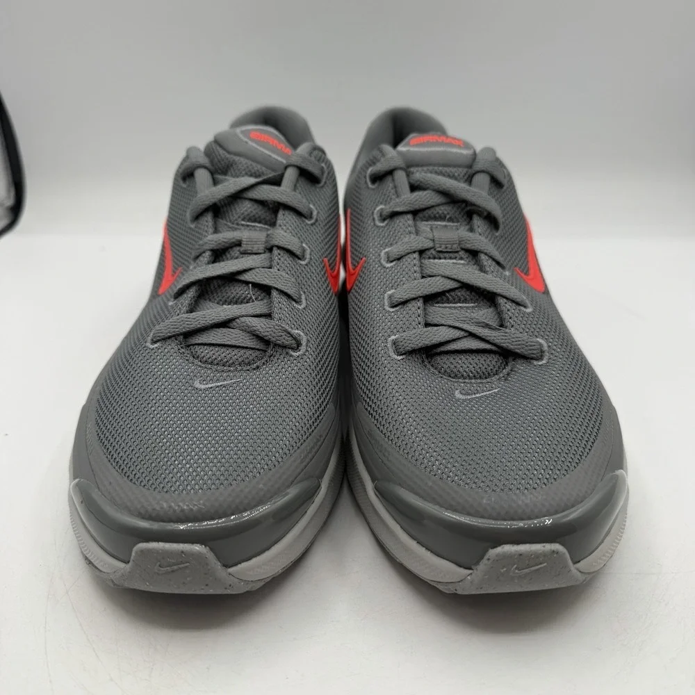 Nike Air Max Bia‎ Running Shoes Mens Sz 9.5 Smoke Grey/Bright Crimson IF2624-002